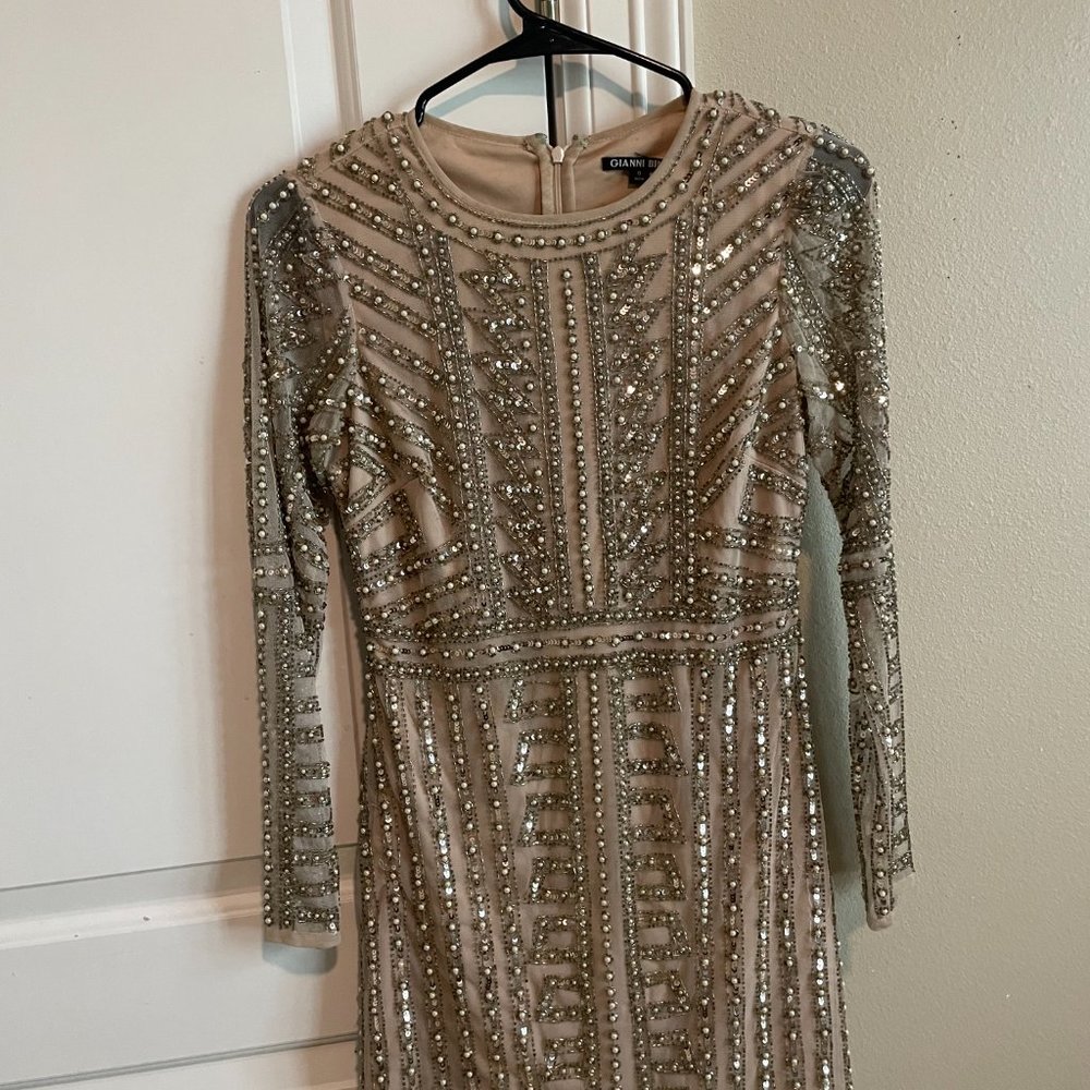 Gianni Bini beaded sequins dress